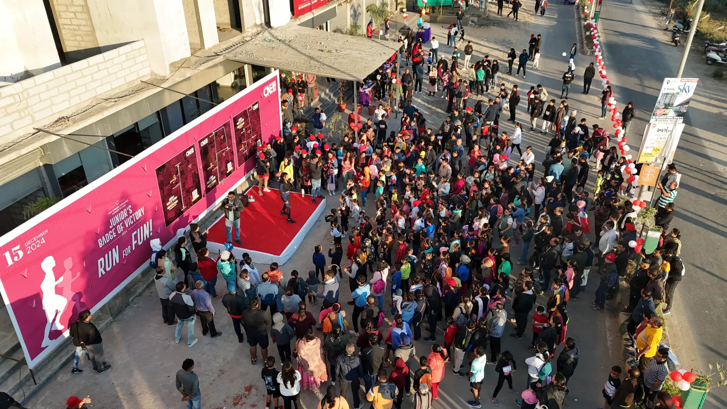 Junior Badge of Victory Run for Fun Event 2024