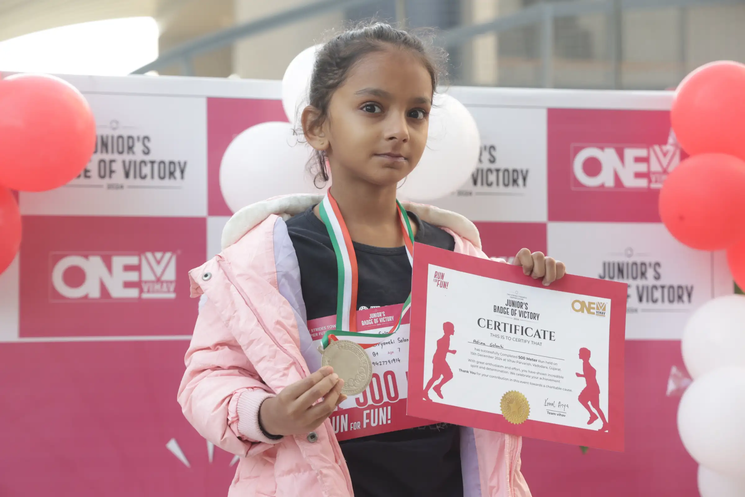 Junior Badge of Victory Run for Fun Event 2024 — photo 31
