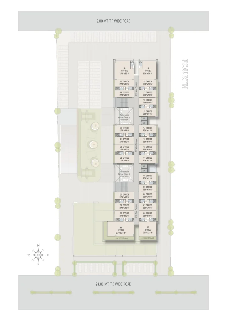 Supremus 3 Fourth Floor Plan