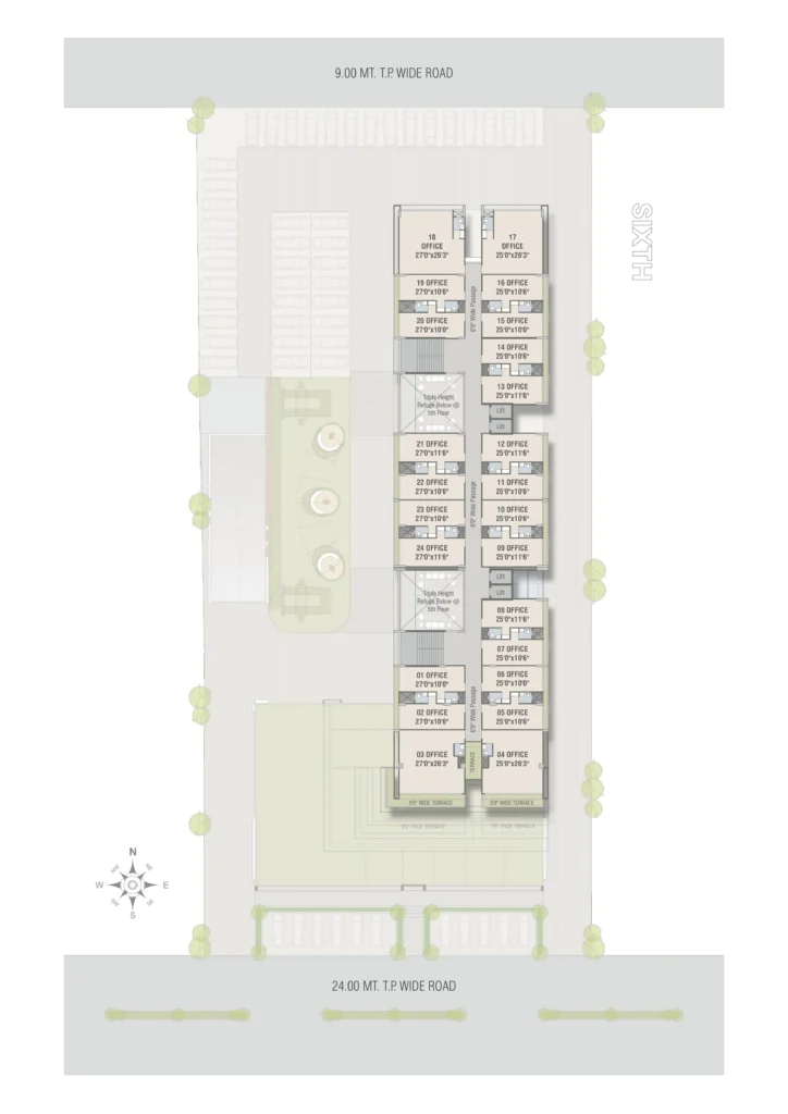 Supremus 3 Sixth Floor Plan