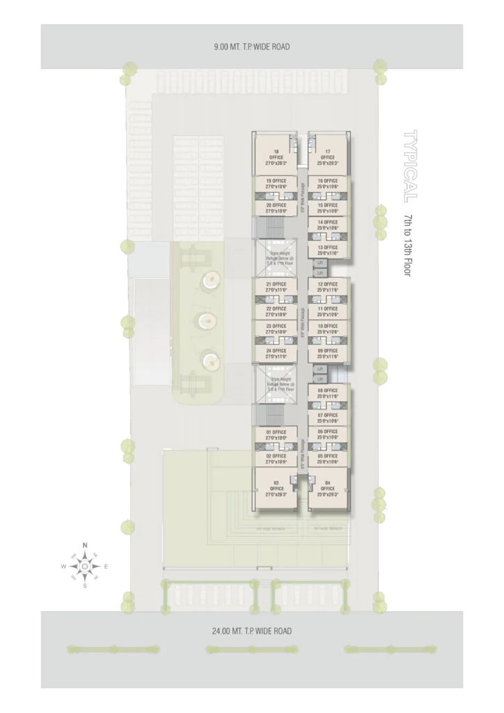 Supremus 3 Typical Layout Plan