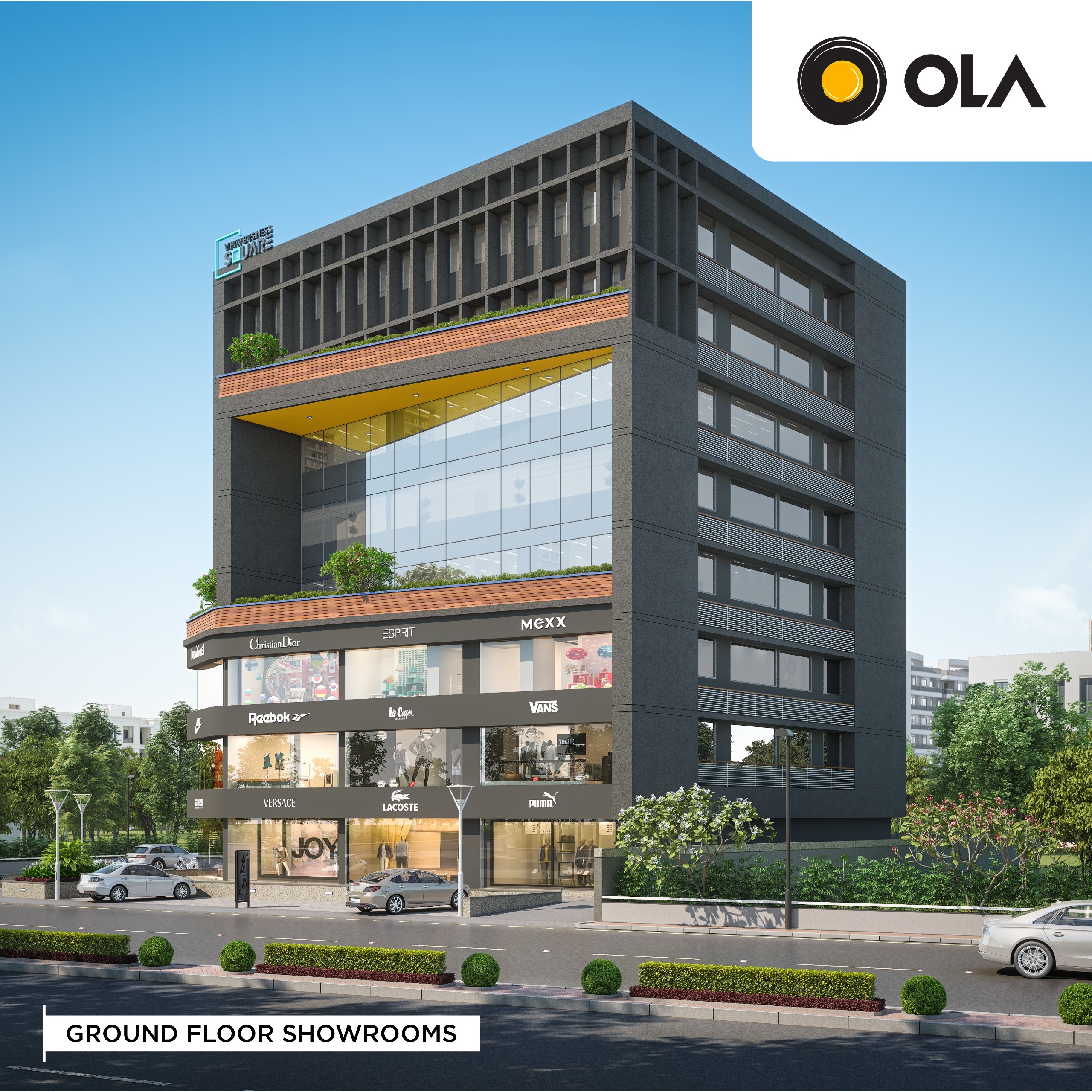 Pre-Leased Offices and Showrooms in Vadodara